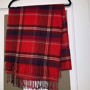 Plaid Blanket Scarf